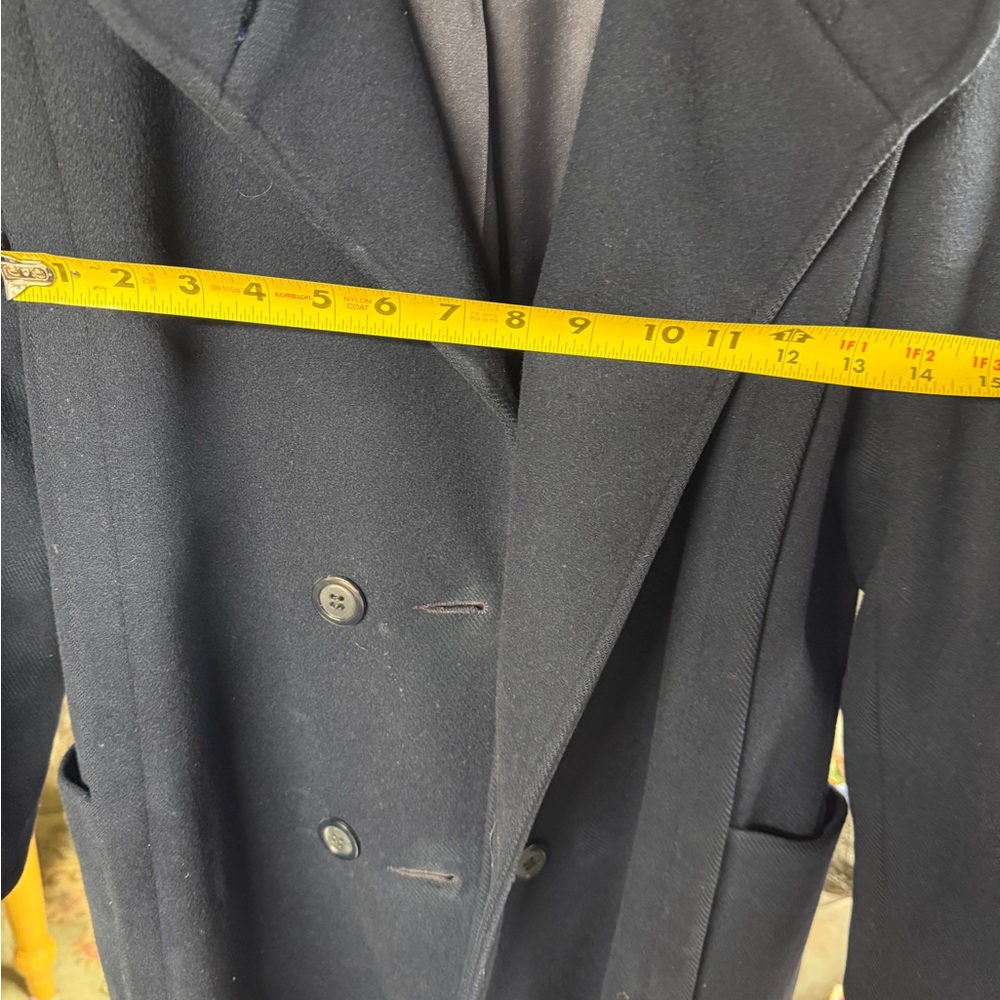 Forecaster‎ Of Boston Women’s Navy Double Breasted Wool Pea Coat Size 10 USA - Picture 5 of 5